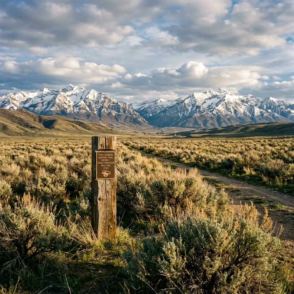 Eagle Mountain Lake Mountain foothills and Cedar Pass vistas