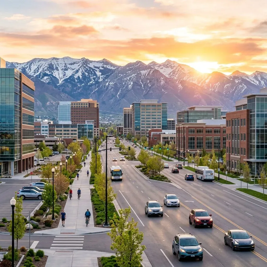 Lehi Wasatch Front landscape