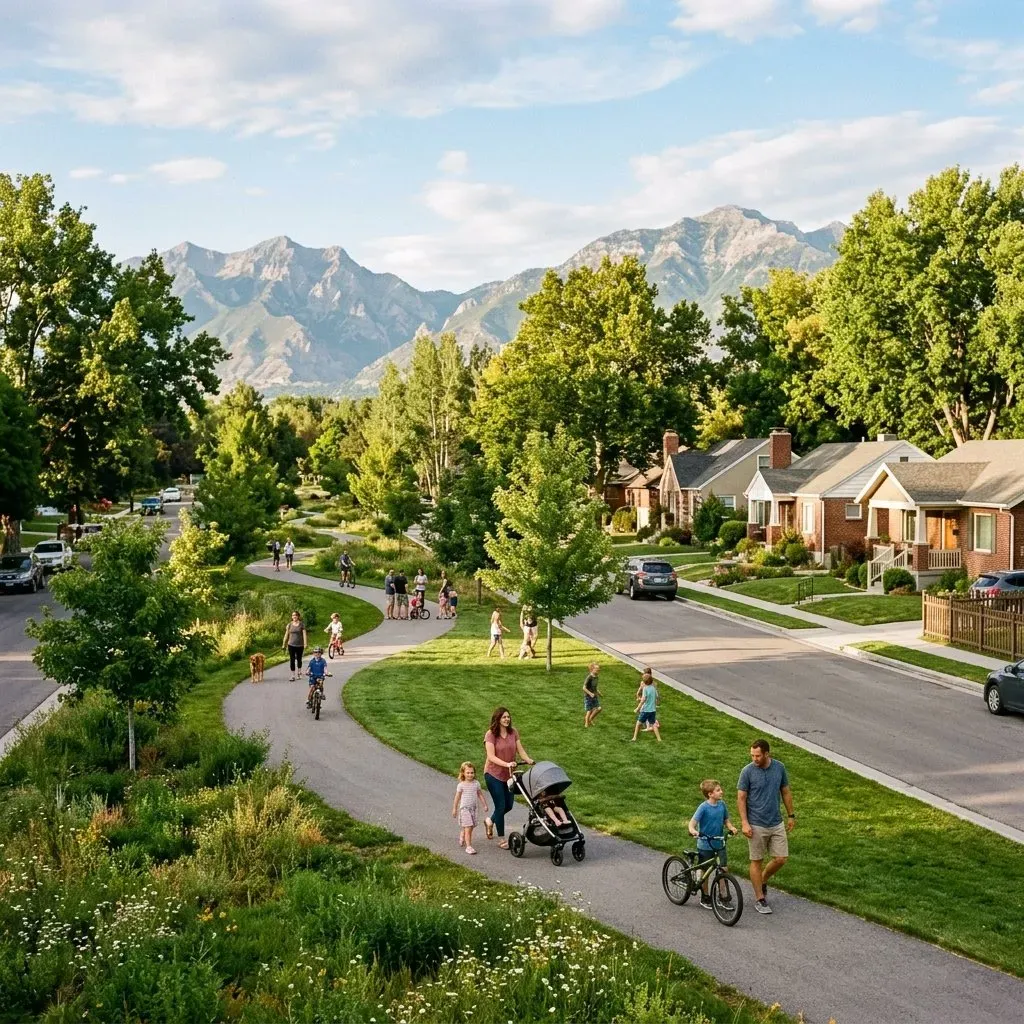 Taylorsville, Utah community neighborhood view