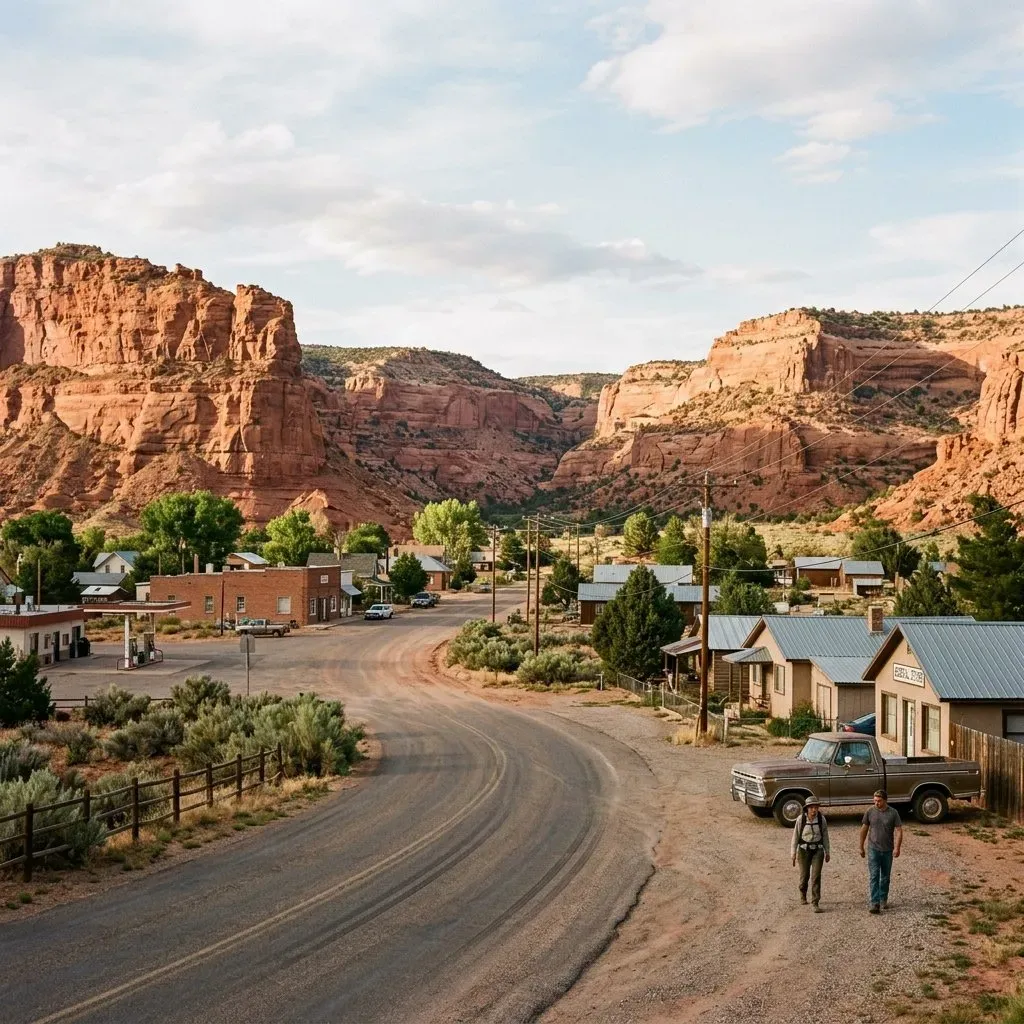 Veyo, Utah southern Utah red rock and pine forests
