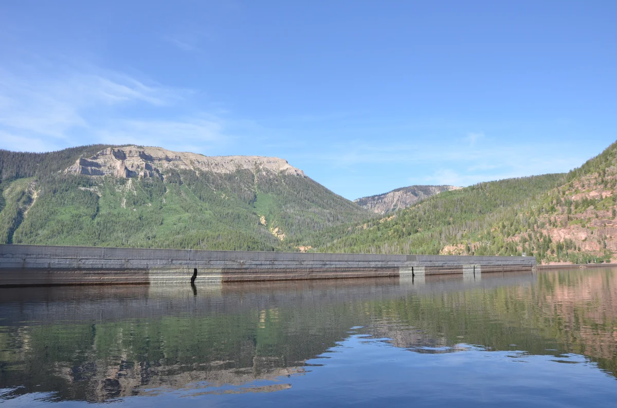Upper Stillwater Reservoir in the High Uintas, Duchesne County