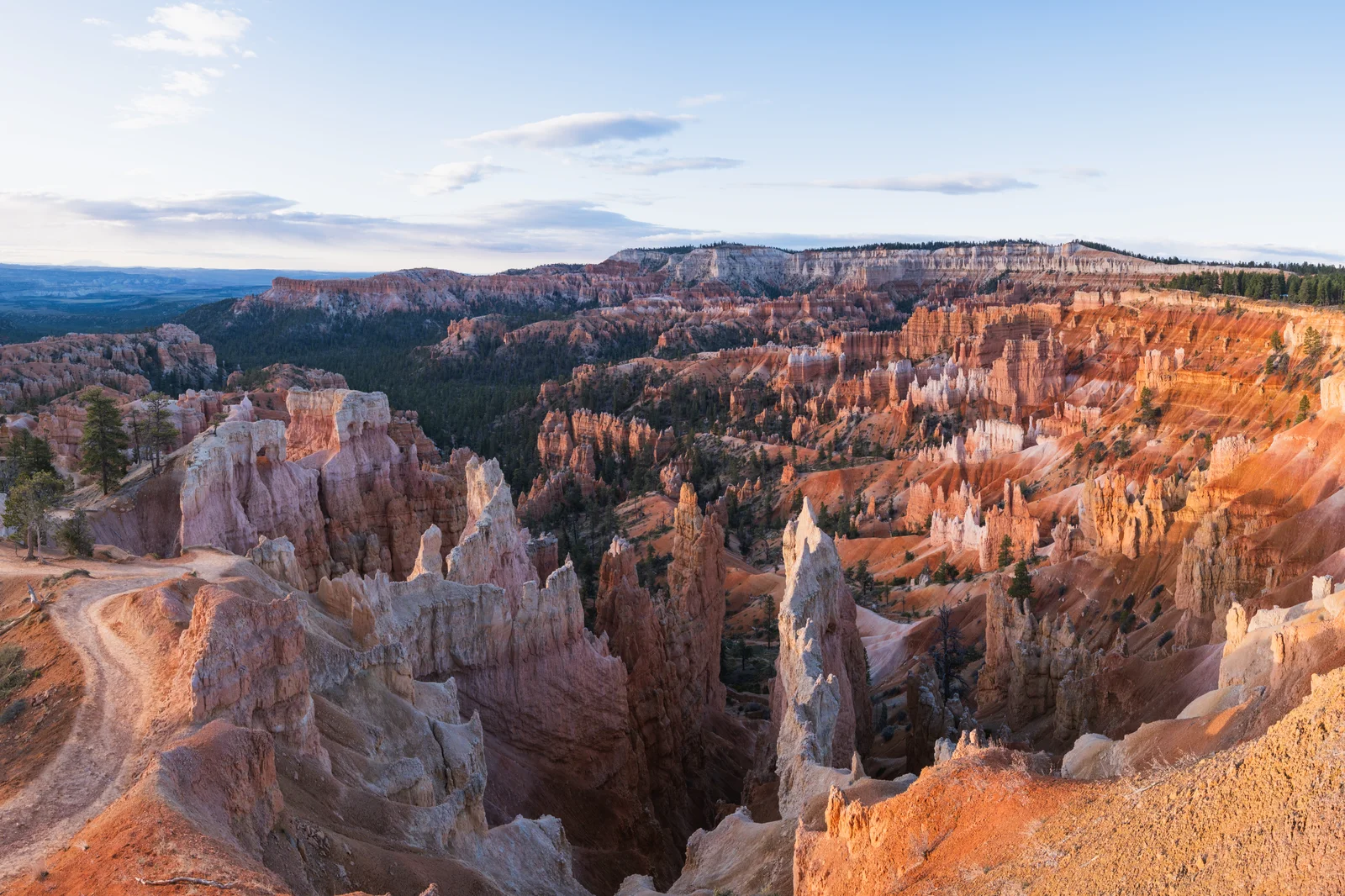 Bryce Amphitheater hoodoos in Bryce Canyon National Park, Garfield County