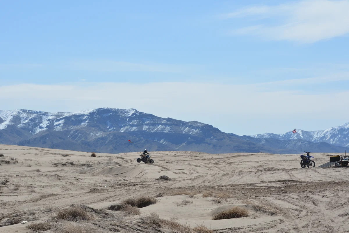 Sand Mountain at Little Sahara Recreation Area in Juab County