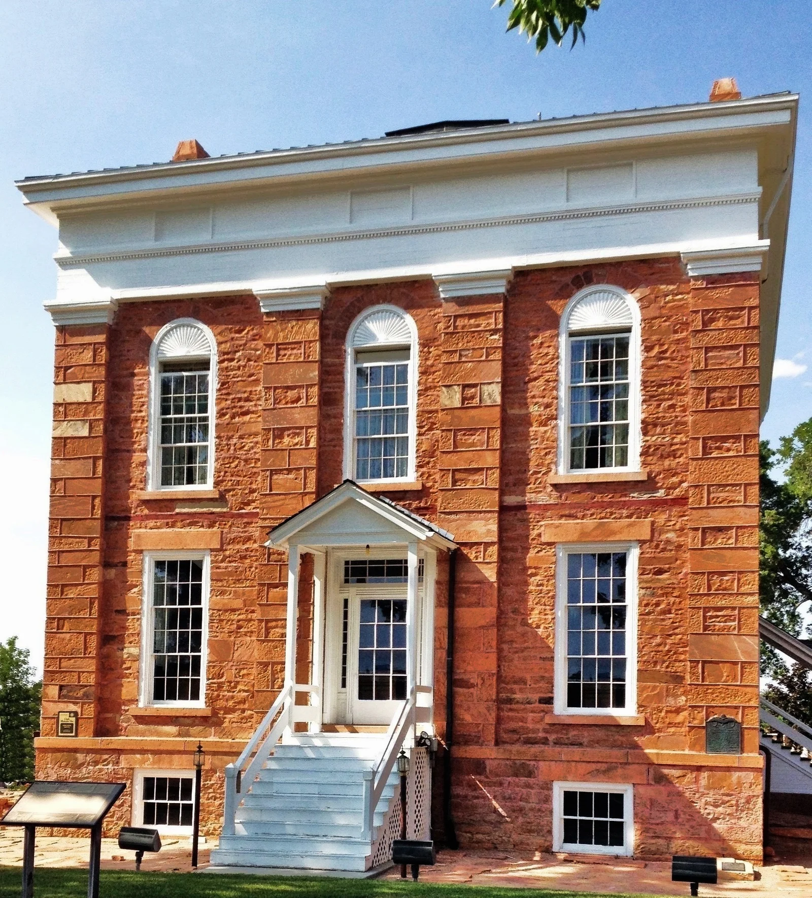 Historic Utah Territorial Statehouse in Fillmore, Millard County