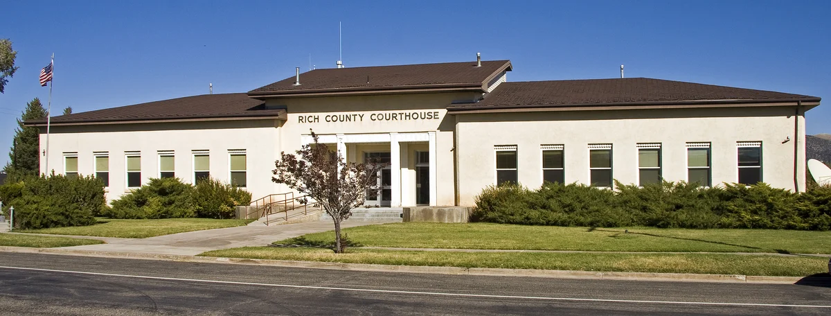 Rich County Courthouse in Randolph, Utah