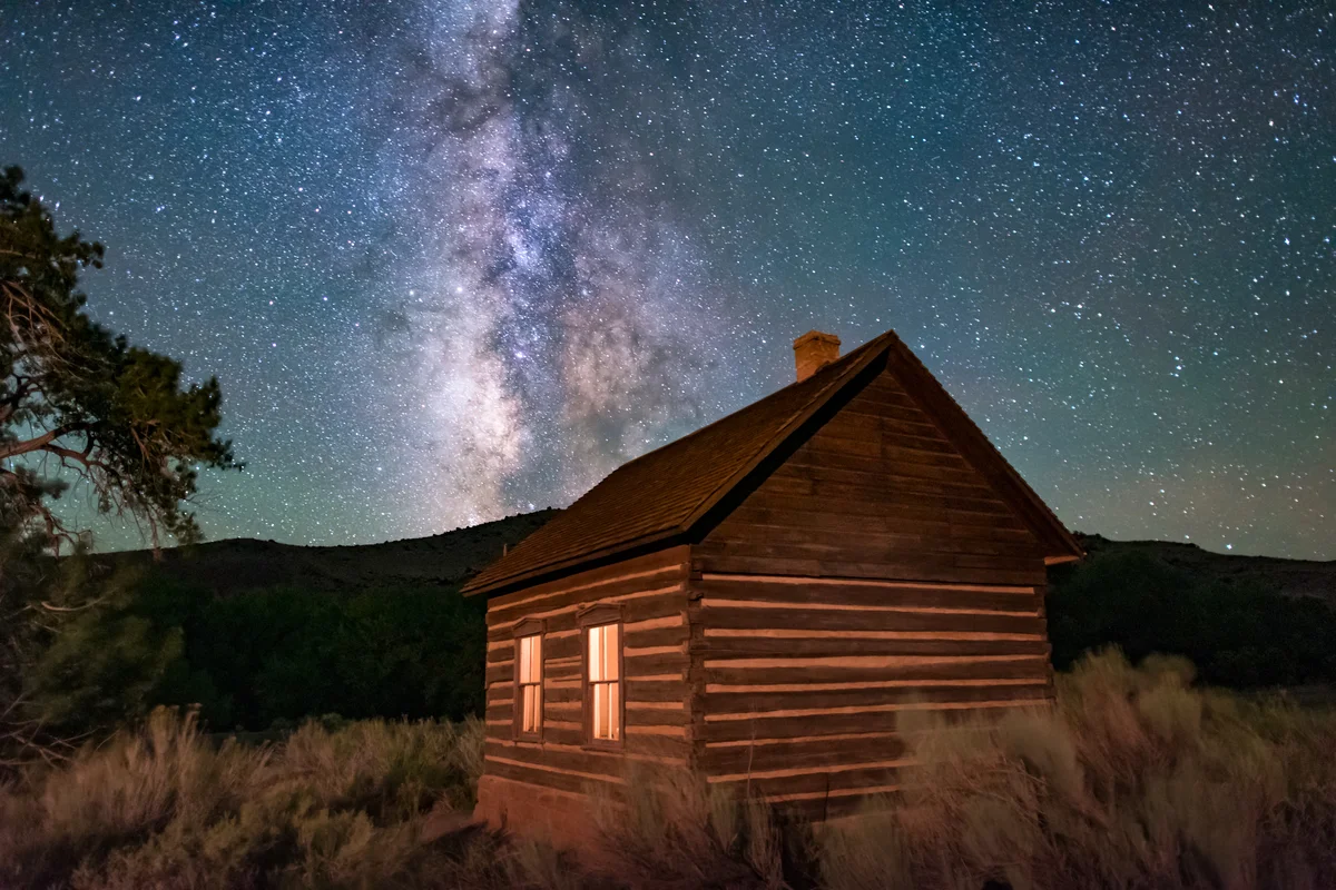 Historic Fruita Schoolhouse in Capitol Reef National Park, Wayne County