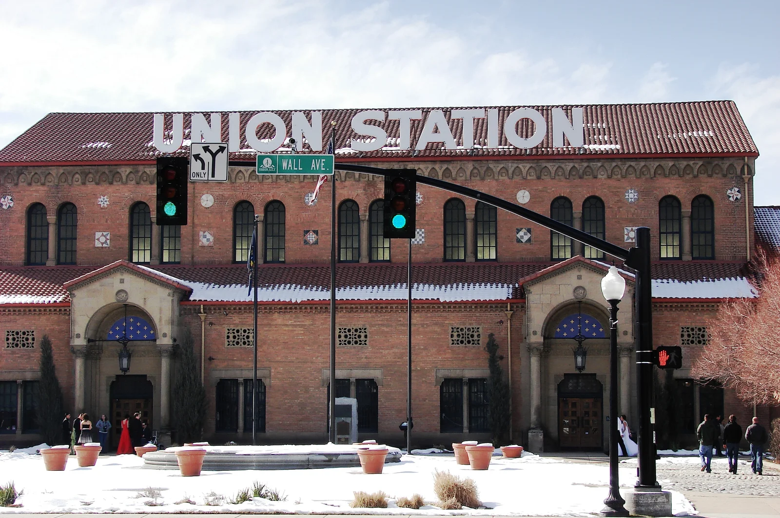 Ogden Union Station historic passenger rail terminal