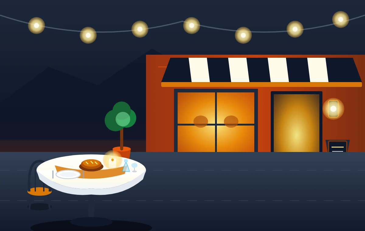 Representative illustration for Restaurants & Food in Utah
